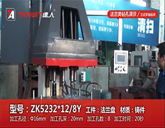ZK5232*12/8Y鉆法蘭盤(pán)